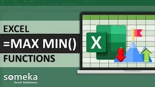 Excel MAX MIN Functions Explained with Examples | Training Lesson 5
