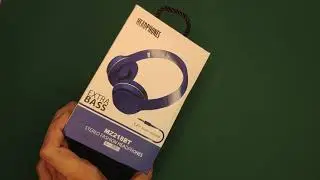 Обзор проводных наушников extra bass MZ218BT