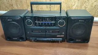 Магнитола SONY CFS-715S ремонт для подписчика.