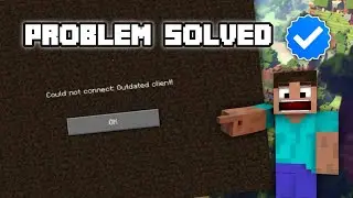 Tutorial Mengatasi Masalah Ketika Terjadi Could not connect: Outdated client! di Minecraft