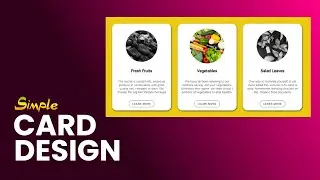 Simple Food Card Design Using HTML & CSS | Coding Spirit