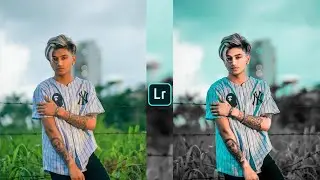 Lightroom Aqua And Black Effect Lightroom Photo Editing Tutorial in mobile | Preset download free |