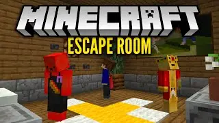 I Trapped 3 YouTubers in a Minecraft Escape Room