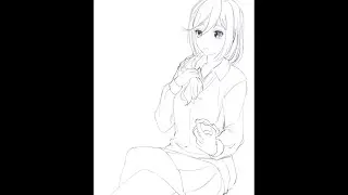 Kyouko Hori Sketch (Ibispaint)