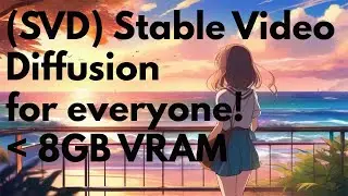 Less than 8GB VRAM! SVD (Stable Video Diffusion) Demo and detailed tutorial - in Comfy UI