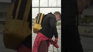 Поймал велосипед на магнит в Берлине / Магнитная рыбалка 