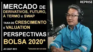 Reprise JKCast#11 Derivativos, Futuro, à Termo e Swap, Taxa de Crescimento e Valuation, Bolsa 2020