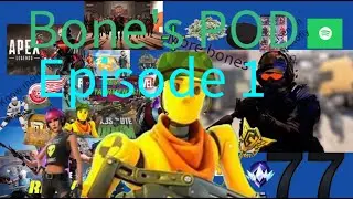 Bone’s pod ￼episode 1 with my friends Brandon and Carter.￼