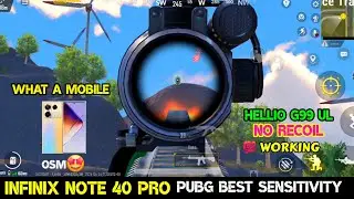 Infinix Note 40 Pro Pubg | Infinix note 40 pro pubg sensitivity | ms baloch gaming