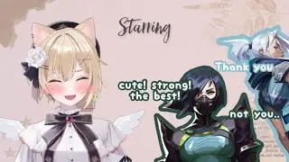 [Vspo! ENG SUB] Kurumi Noah solo rank Valorant +adorable noises