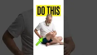 One simple action for men to relieve hip joint Outdoors