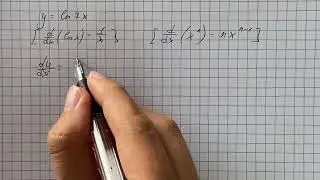Derivatives Find the derivative of the following functions. y = \ln 7x | Plainmath
