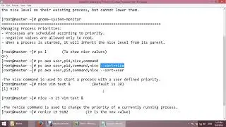 05 RH-134 Chapter5 Managing Priority of Linux Processes