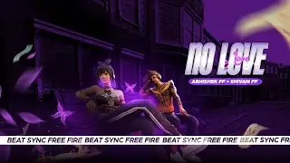 No Love -  @SHUBHWORLDWIDE  | Free Fire Velocity Edit | Slowed Reverb | Collab With @Shivamxrajput2842