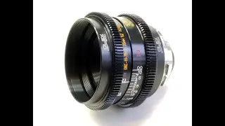 OlexServices. 35 mm T2.3/F2.0 LOMO 35 OKS-11-35-1, New lens housing. PL mount.