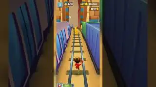 a b c d e f gun ( subway surfers 🤣🤣😂) 1st #shorts #gameplay #subwaysurfers