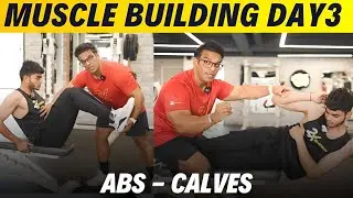 DAY 3 - Ultimate Abs & Calves Workout | Full Muscle Building Series