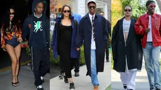 Rihanna and ASAP Rocky Style 2023 / Celebrity Style
