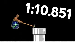 Getting Over It - Mario Map in 1:10.851