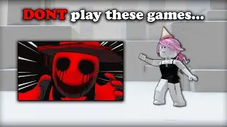 SCARY ROBLOX GAMES YOU SHOULDN'T PLAY PT. 2