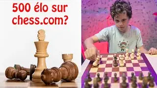 J'ai atteint les 500 élo sur chess.com