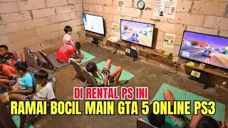 RENTAL PS DI GANG SEMPIT YG SELALU RAMAI DI KUNJUNGI BOCIL