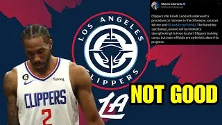 Clippers Give SHOCKING Update on Kawhi Leonards Health. Will He Be Ready?