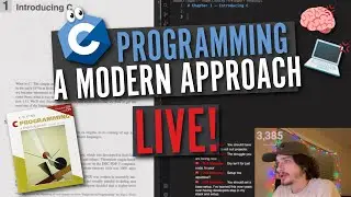C Programming: A Modern Approach - Chapter 6 P5 | Biochemist Learns Programming LIVE 🔴 | 11-30-2025