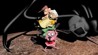 courage the cowardly dog (speed modeling)