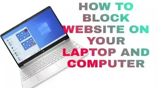 How to block any online website on your laptop and computer/ computer me website ko kaise band kare.