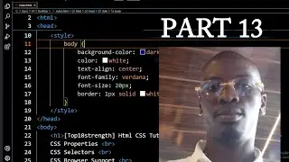 Html CSS Tutorial for Beginners to Advance: 13 HTML & CSS - How to add Link an External CSS to Html