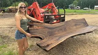 Sawing a RARE log!!! (BUT is IT worth IT?!!)