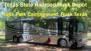 Texas State Railroad Campground at the Rusk Depot | Rusk Park Texas