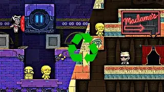 Spelunky 2 But Textures Are SWAPPED
