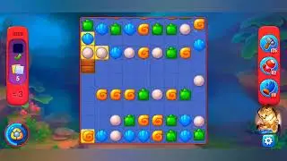 фишдом 2023  #  11158 уровень - прохождение без бустеров # Fishdom,   11158  level - no Boosters.