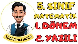 5. Sınıf Matematik 1. Dönem 2. Yazılı - Eldivenli Hoca