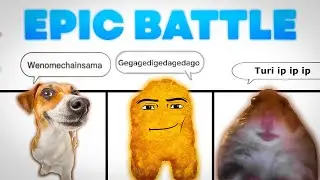 Gegagedigedagedago vs Turi ip ip ip vs Wenomechainsama (Epic Battle)