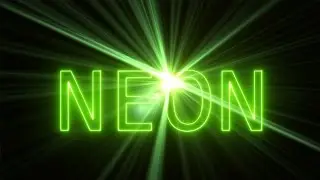 Saber Animation Text