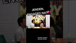 JENDEN ENGAGED NA!!! 
