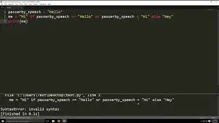 Ternary Operator in python-Programming tutorial