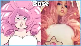 Steven Universe En La Vida Real 2017   Before And After 2017  Then And Now
