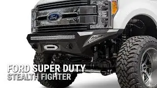 Ford Super Duty Stealth Fighter Winch Front Bumper