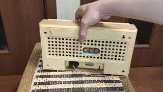 Маяк 202. Трёхпрограммный приёмник проводного вещания. Модернизирован в FM радио с блютуз.
