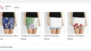 Blooming Patch - Mini Skirt
