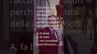 Elon Musk ha paura di far accedere l'AI di Microsoft a il proprio computer 