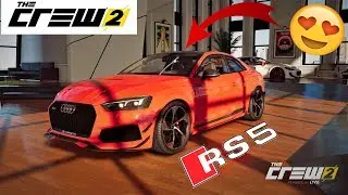 The Crew 2 custom test Audi rs5
