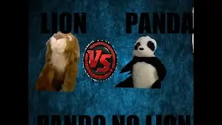 PANDA VS LION -PANDA NO LION