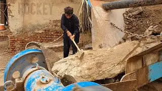 Super Satisfying Stone Crushing Process Massive jaw Breaker Rockey boy Exclusive Crushing