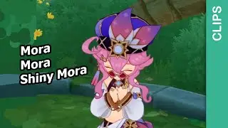 Mora, Mora, Shiny Mora - Dori Voice Line, All Language | Genshin Impact