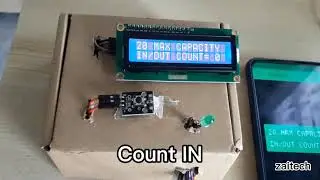 Simple IOT Project: Person Counting System using NodeMCU and Blynk app